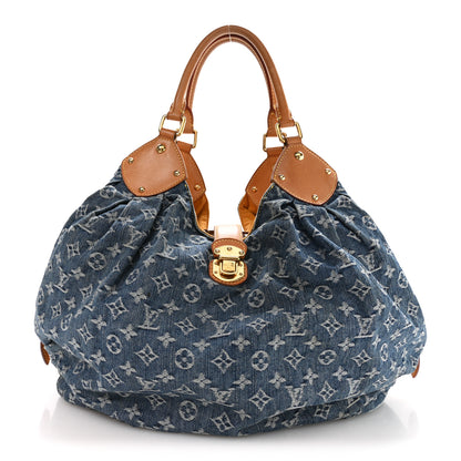 Louis Vuitton Denim Mahina XL Blue 1 of 9