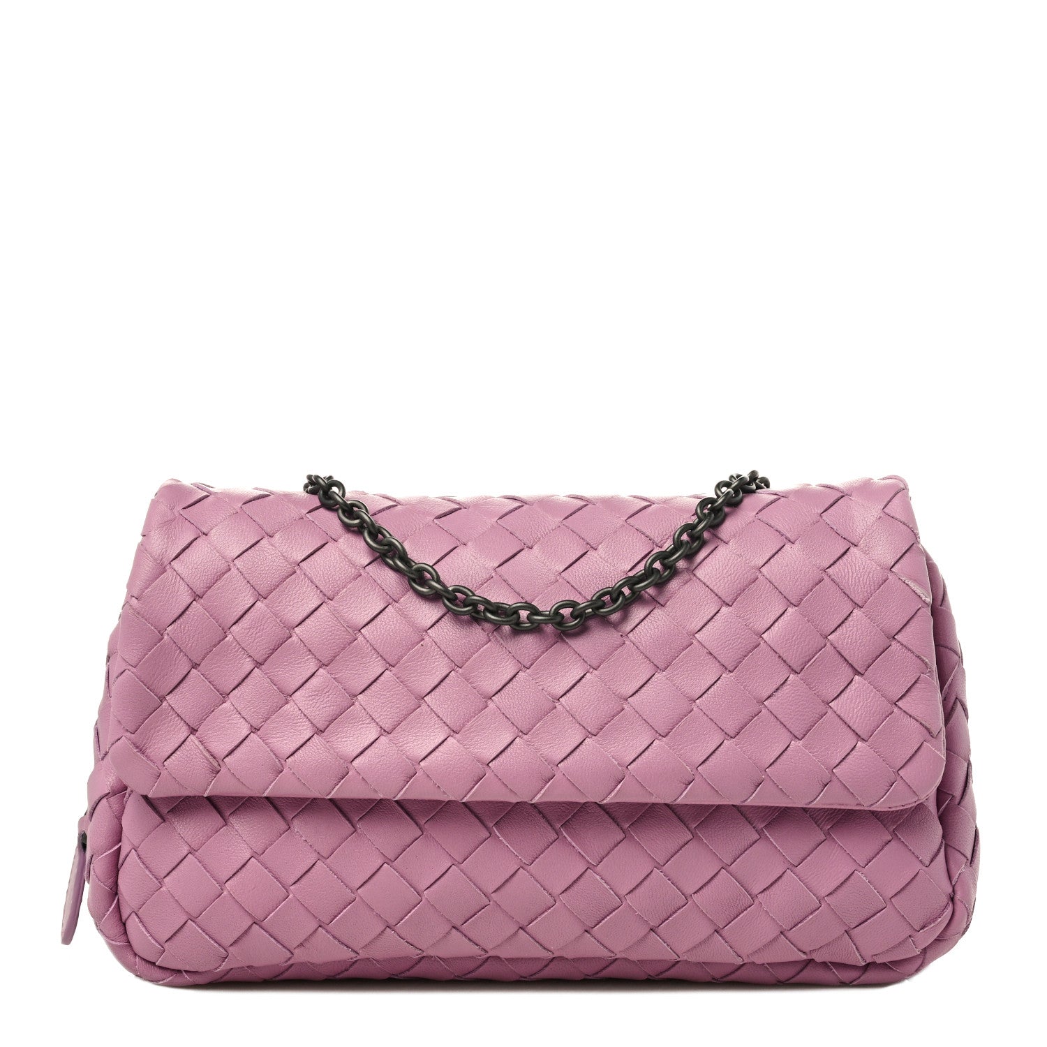 Bottega Veneta Nappa Intrecciato Small Chain Crossbody Corot 1 of 10