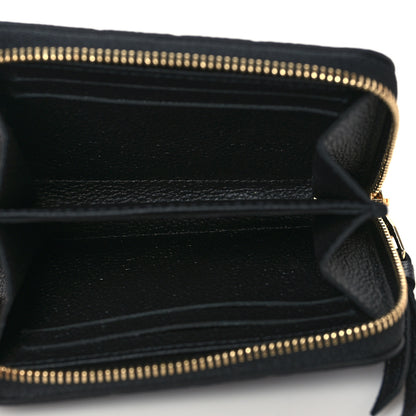Louis Vuitton Empreinte Zippy Coin Purse Black 5 of 8
