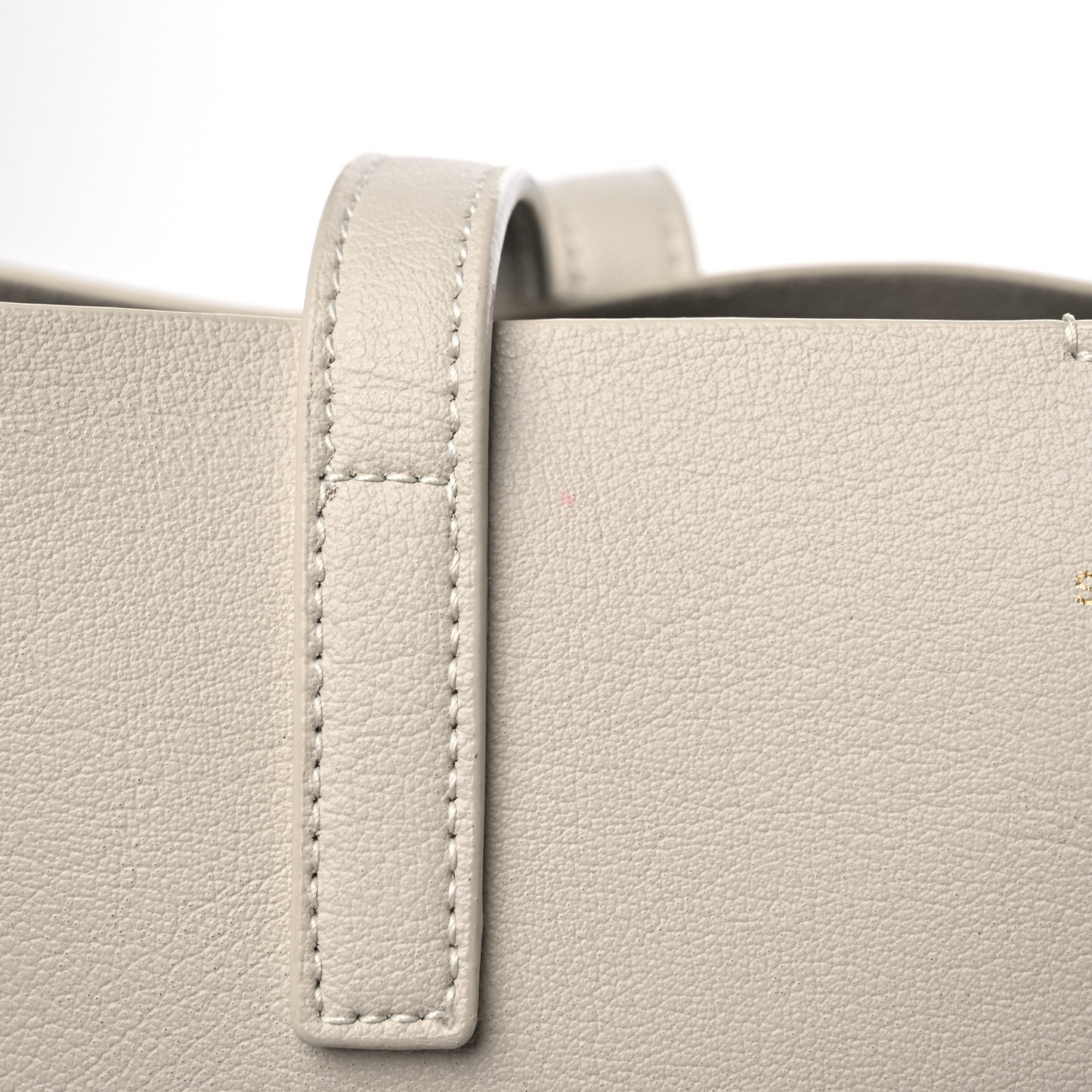 Calfskin Large Shopping Tote Porcellana