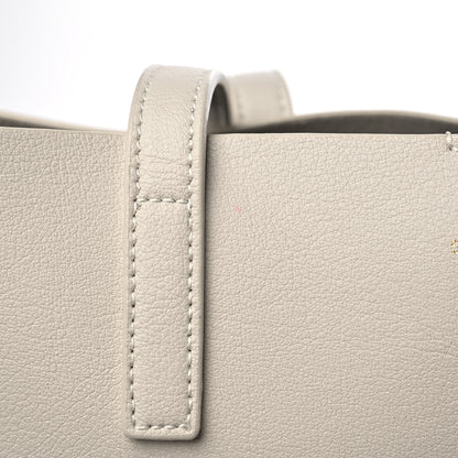 Saint Laurent Calfskin Large Shopping Tote Porcellana 11 of 12