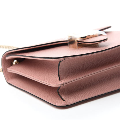 Gucci Dollar Calfskin Small Interlocking G Shoulder Bag Soft Pink 6 of 10