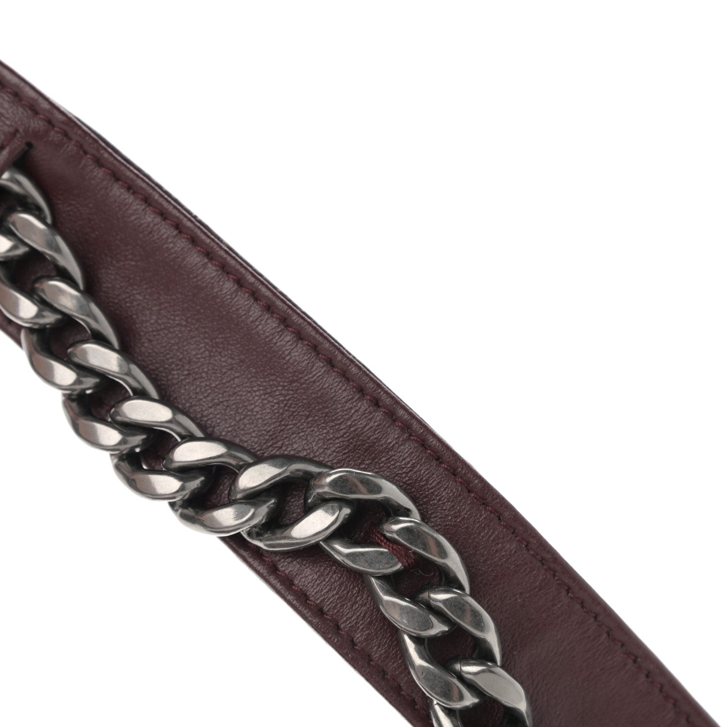 Prada Soft Calfskin Impunture Diagramme Camera Bag Granato 12 of 13