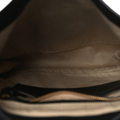 Chloe Grained Lambskin Calfskin Medium Lexa Shoulder Bag Black 5 of 9