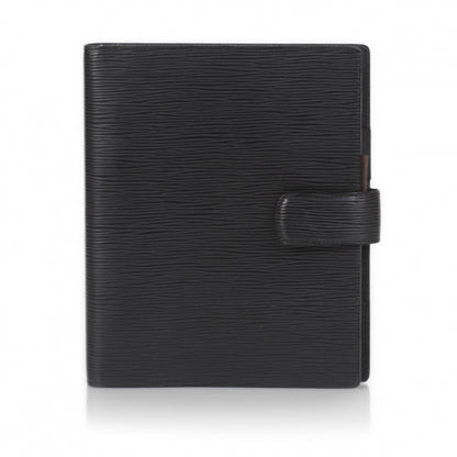 Louis Vuitton Epi Large Ring Agenda w Inserts Black 1 of 10