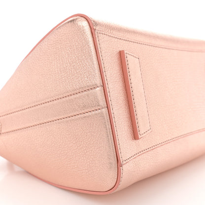 Givenchy Metallic Sugar Goatskin Small Antigona Light Pink 9 of 10