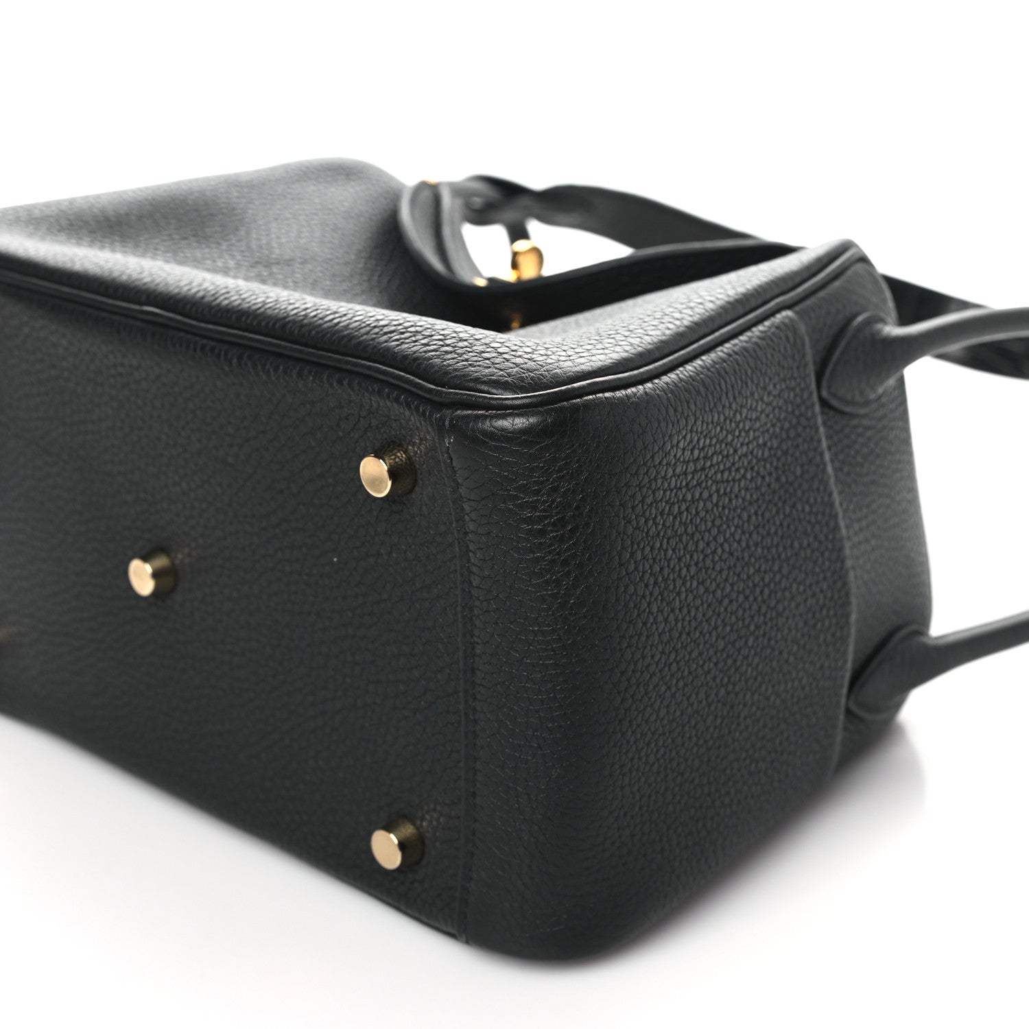 Hermes Taurillon Clemence Matte Niloticus Crocodile Touch Lindy 26 Black 10 of 11