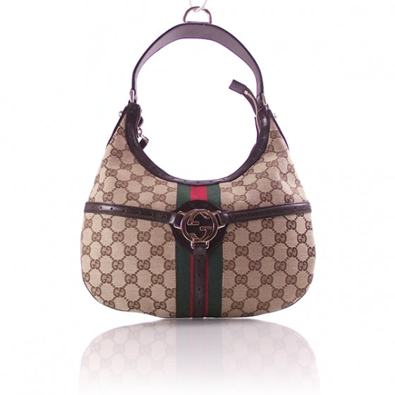 Monogram Signature Reins Shoulder Bag