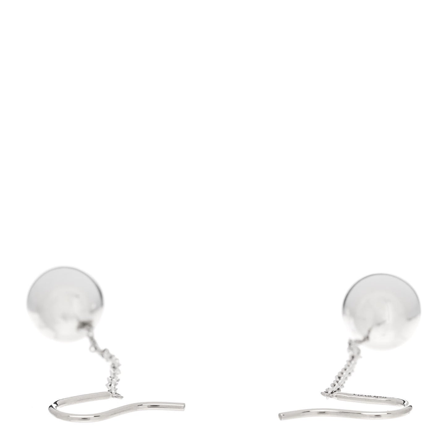 Sterling Silver 10mm HardWear Ball Drop Earrings