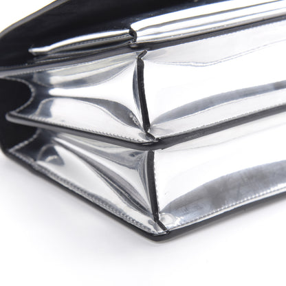 Saint Laurent Metallic Calfskin Small Monogram Sunset Silver 8 of 10