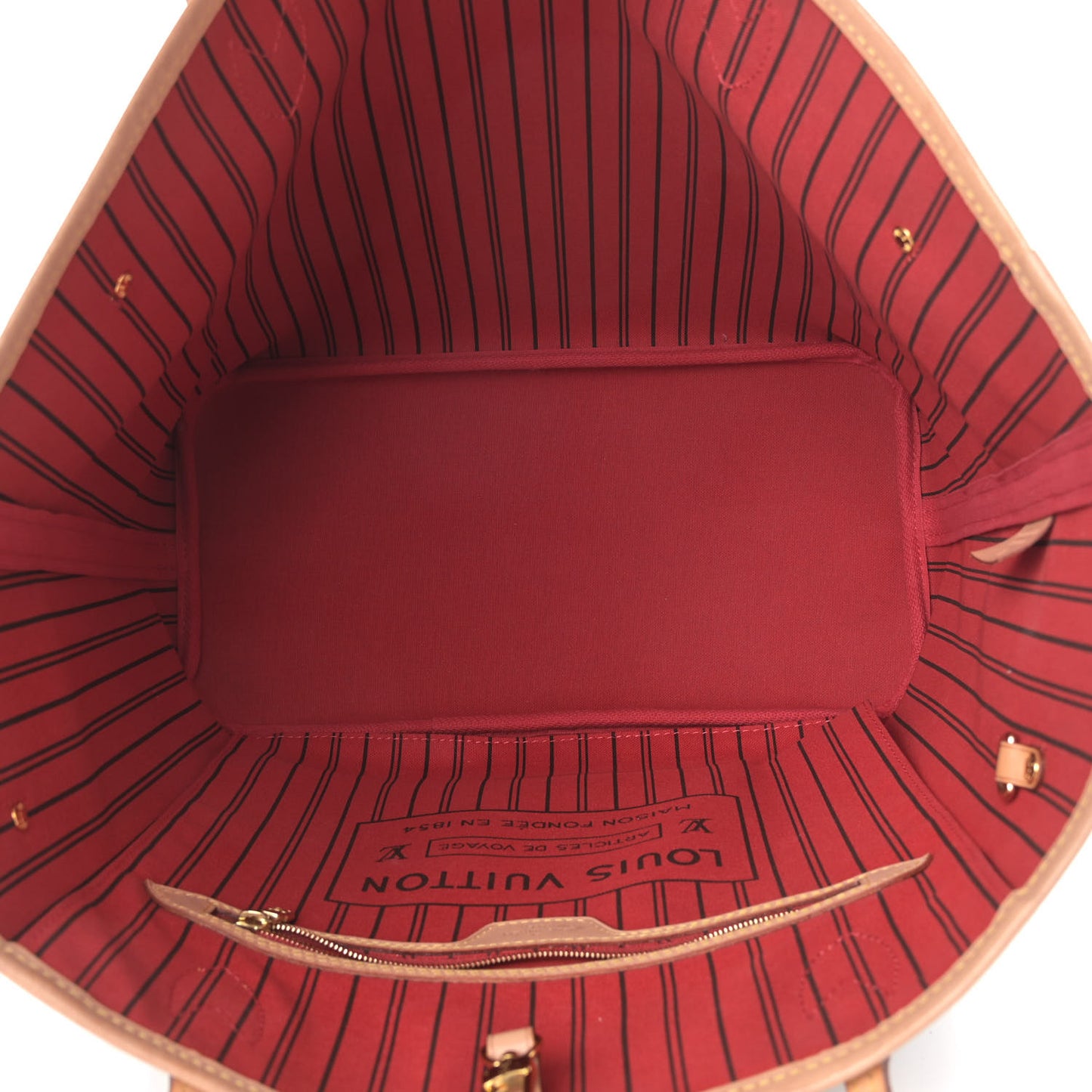 Monogram Neo Neverfull MM Cherry