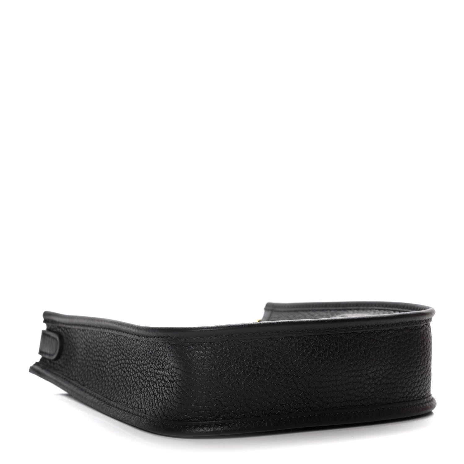 Hermes Taurillon Clemence Evelyne TPM Black 4 of 11