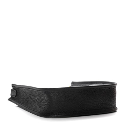 Hermes Taurillon Clemence Evelyne TPM Black 4 of 11