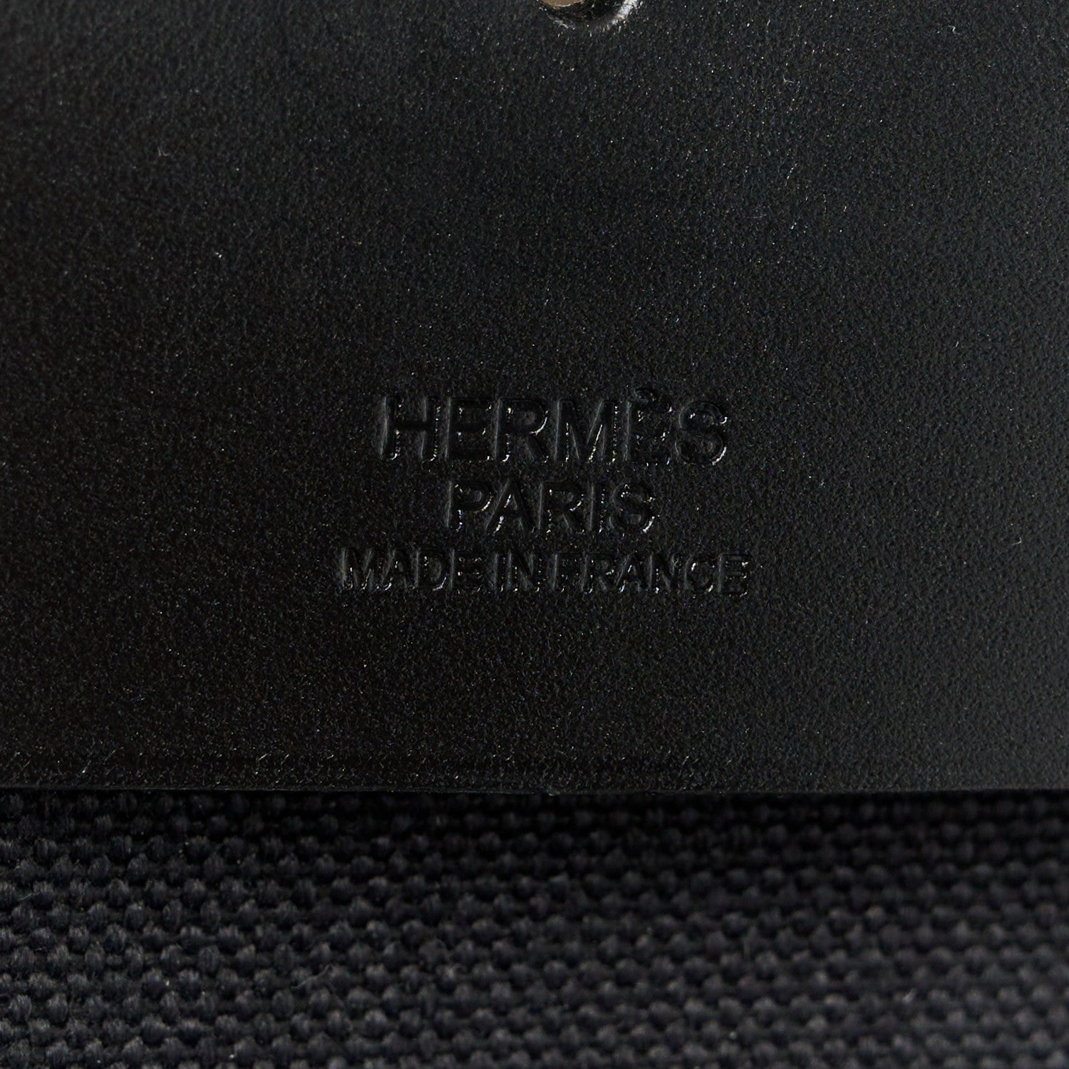 Hermes Military Toile Vache Hunter Herbag Zip Retourne Cabine Bag Black 8 of 12