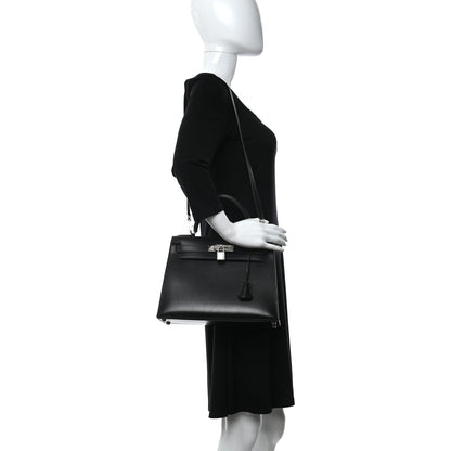 Hermes Box Kelly Sellier 28 Black 2 of 12