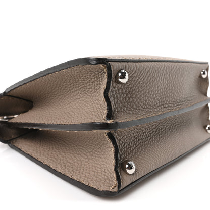 Fendi Cuoio Romano Selleria Chamois Small Peekaboo I SEE U Satchel Corda Camelia Cipria 9 of 10