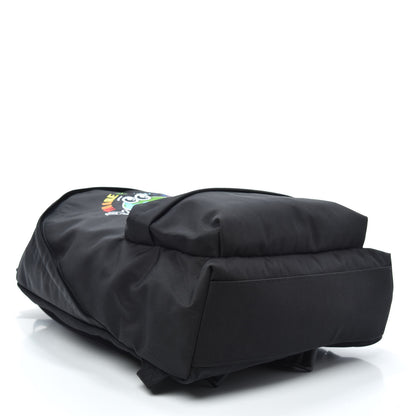 Balenciaga Nylon You Are The World Explorer Backpack Black 3 of 8