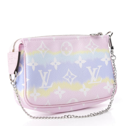 Louis Vuitton Monogram Escale Mini Pochette Accessories Pastel 3 of 10