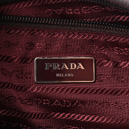 Prada Nylon Vela Messenger Bag Bordeaux 6 of 10