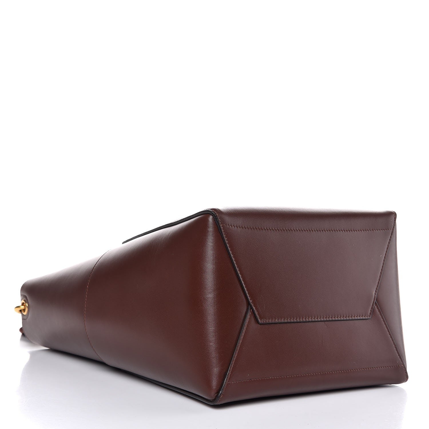 Celine Supersoft Calfskin Sangle Bucket Bag Burgundy 4 of 6