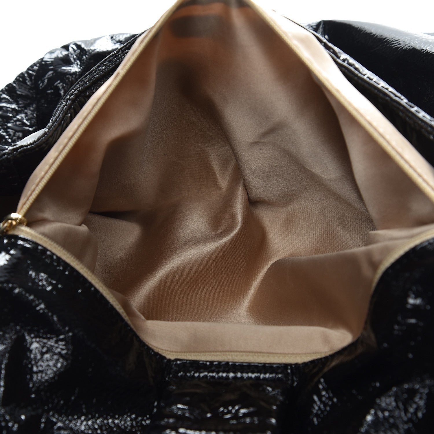 Chanel Vinyl XL Rock and Chain Flap Black 11 of 11