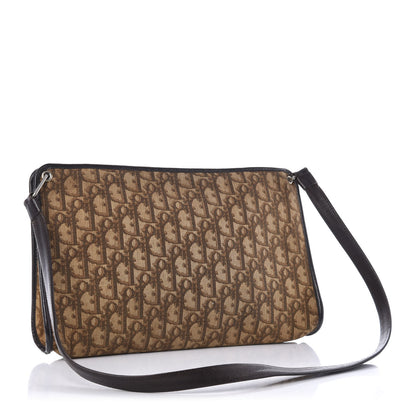 Christian Dior Monogram Shoulder Bag Brown 2 of 9