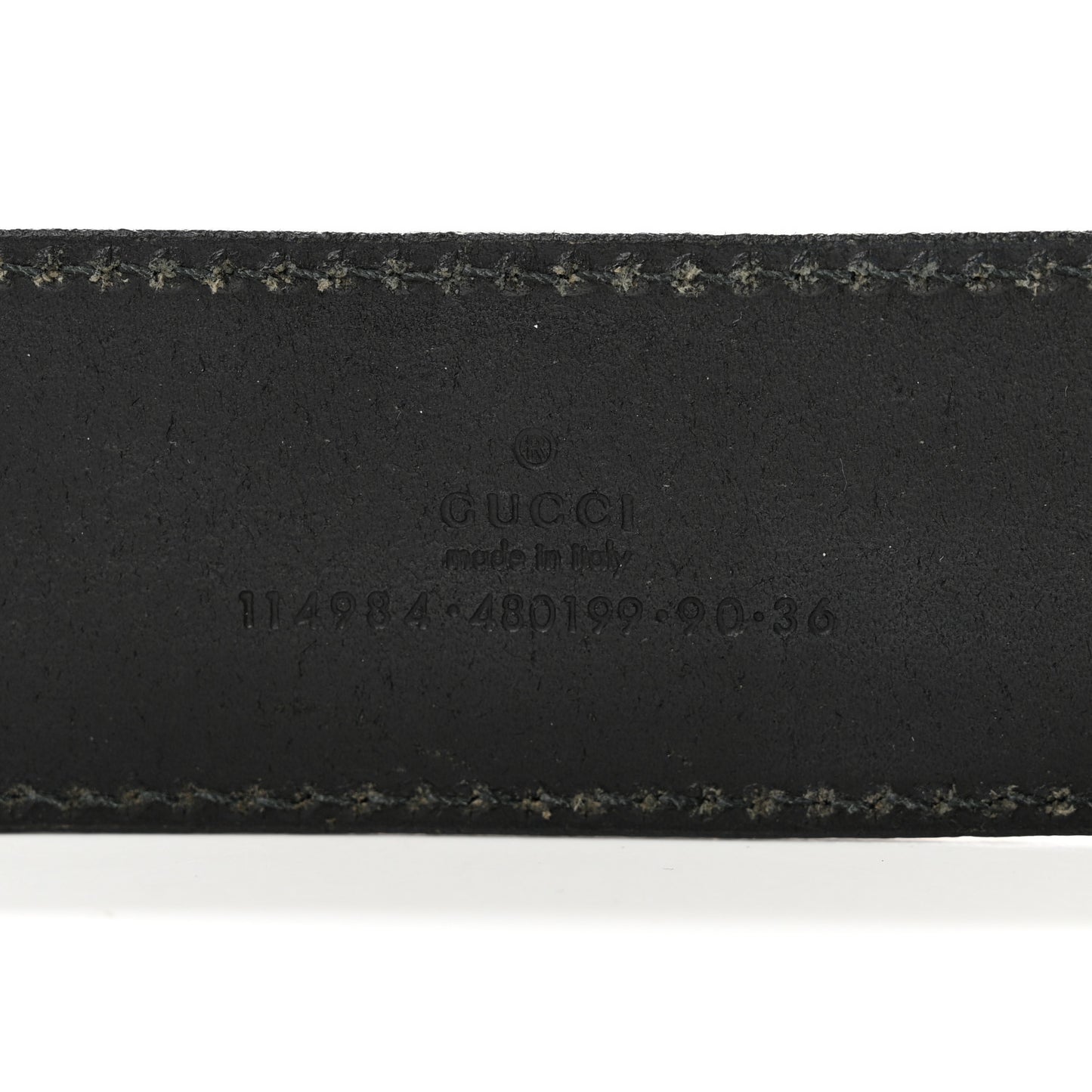 Calfskin Interlocking G 40mm Belt 90 36 Black