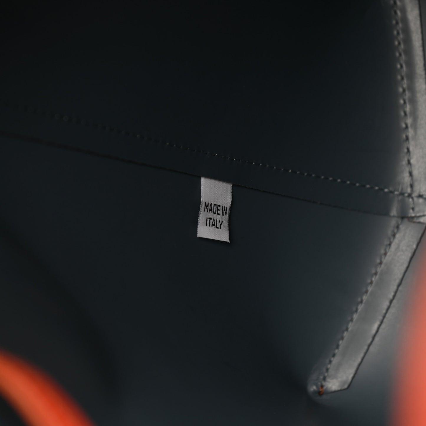Calfskin Bucket Bag Saddle