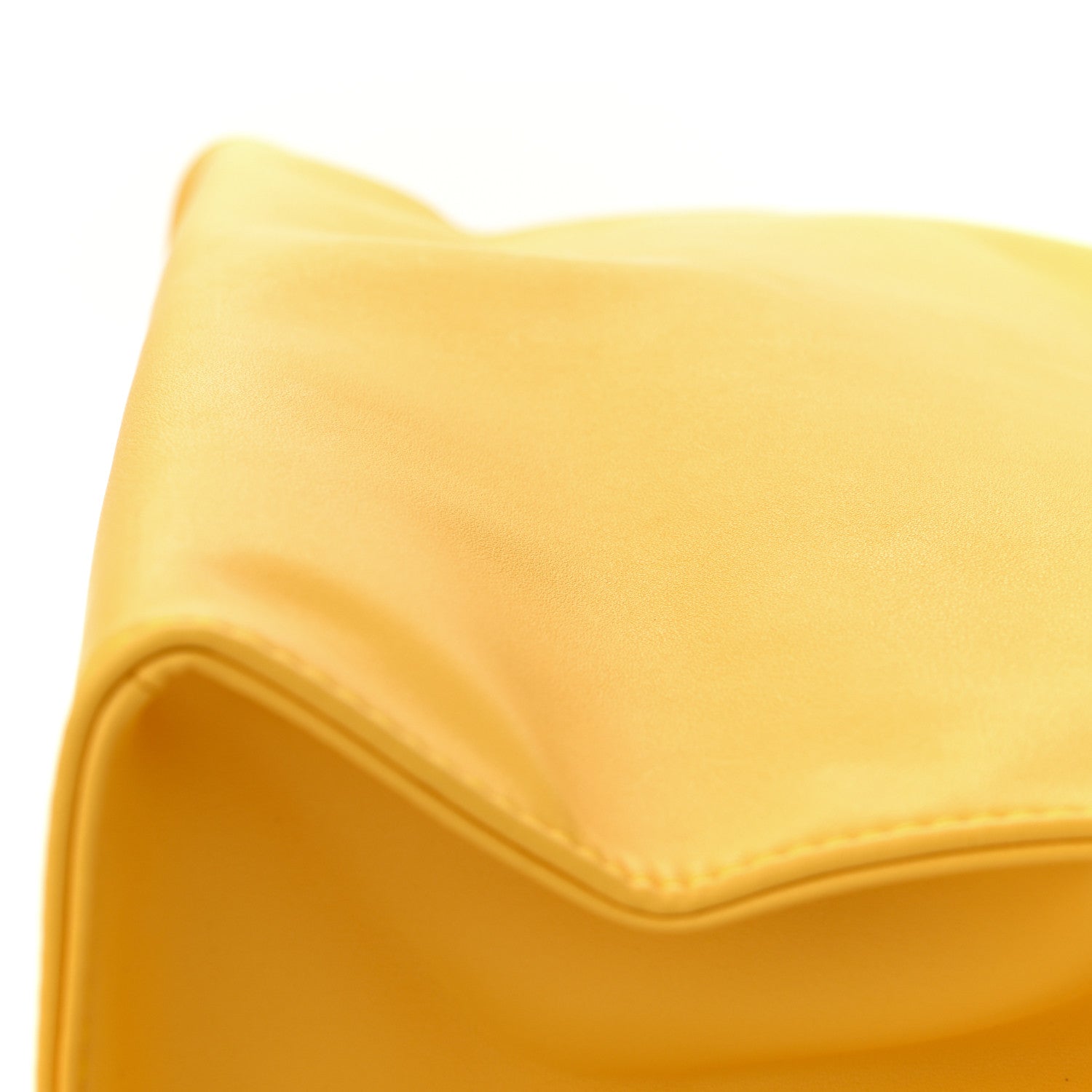 Telfar Vegan Leather Medium Shopping Bag Yellow 11 of 11