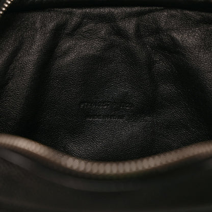 Saint Laurent Grain De Poudre Matelasse Monogram Mini Lou Camera Bag Black 7 of 9