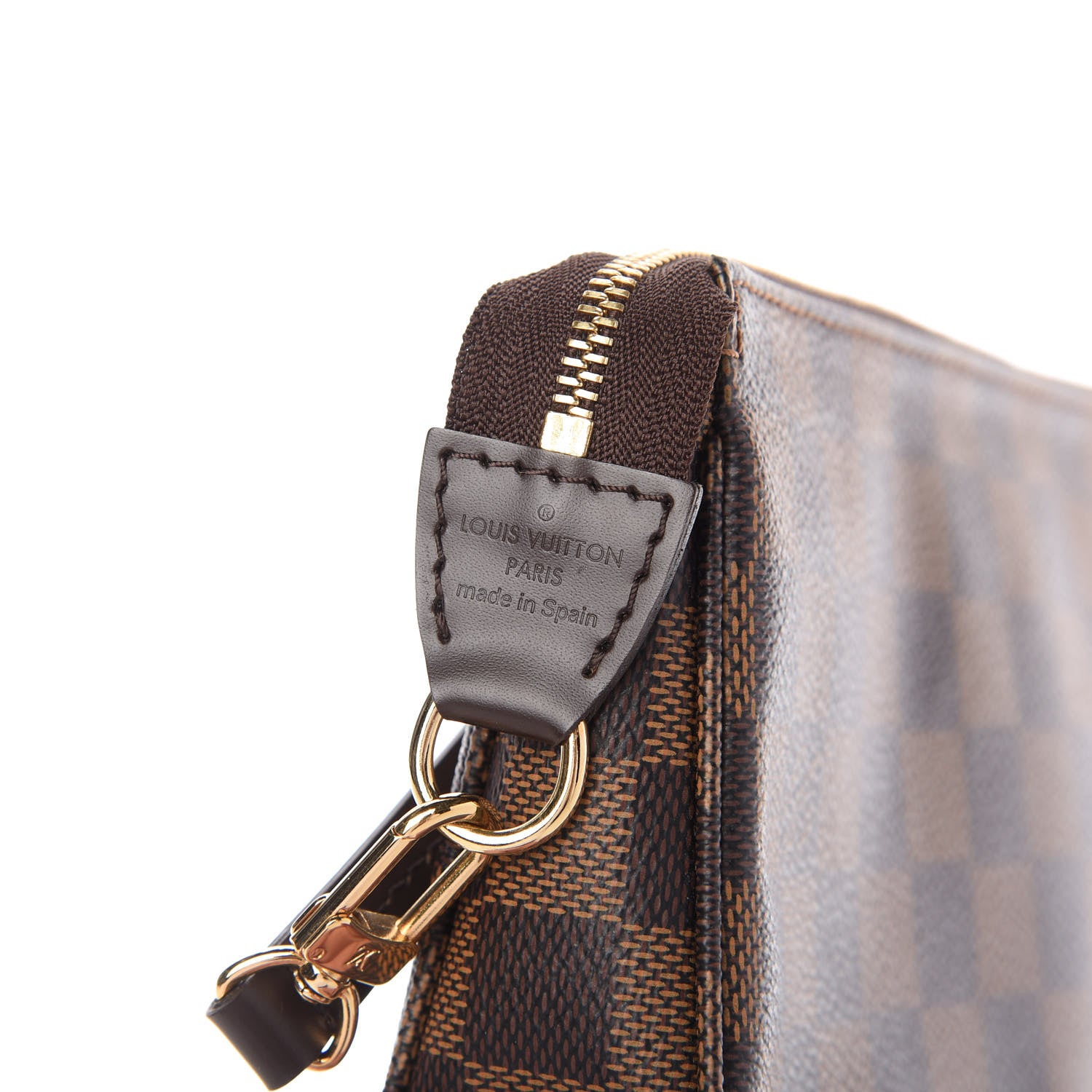 Louis Vuitton Damier Ebene Pochette Accessories NM 8 of 9