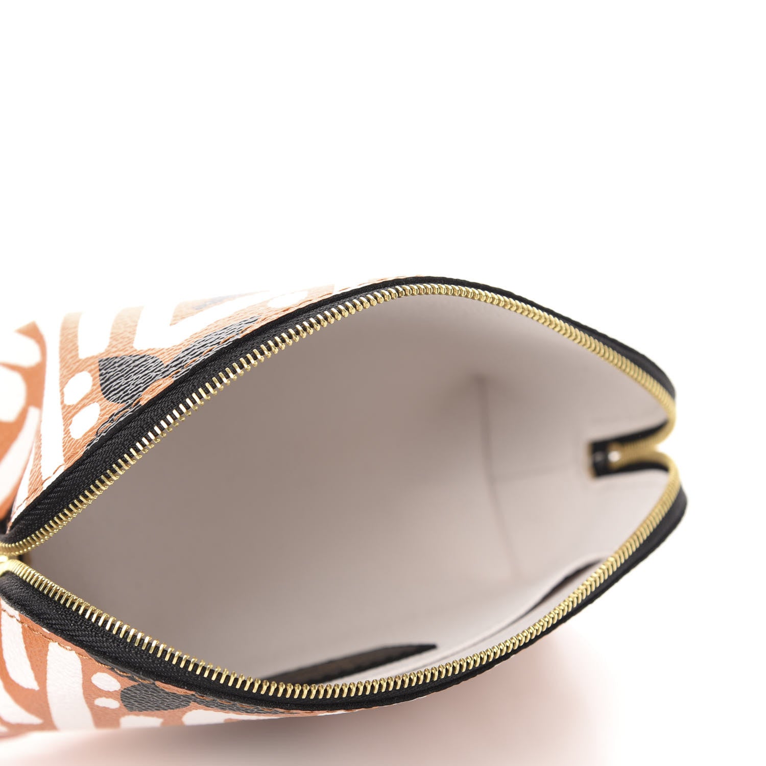Louis Vuitton Monogram Giant Crafty Cosmetic Pouch Crème Caramel 5 of 6