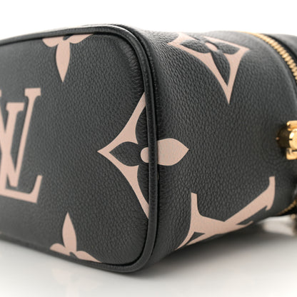 Louis Vuitton Empreinte Monogram Giant Vanity PM Black Beige 9 of 9