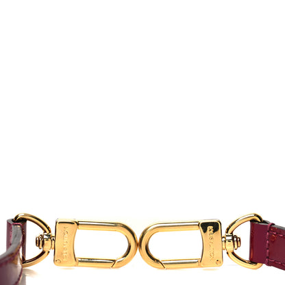 Louis Vuitton Vernis 16mm Adjustable Shoulder Strap Magenta 3 of 4