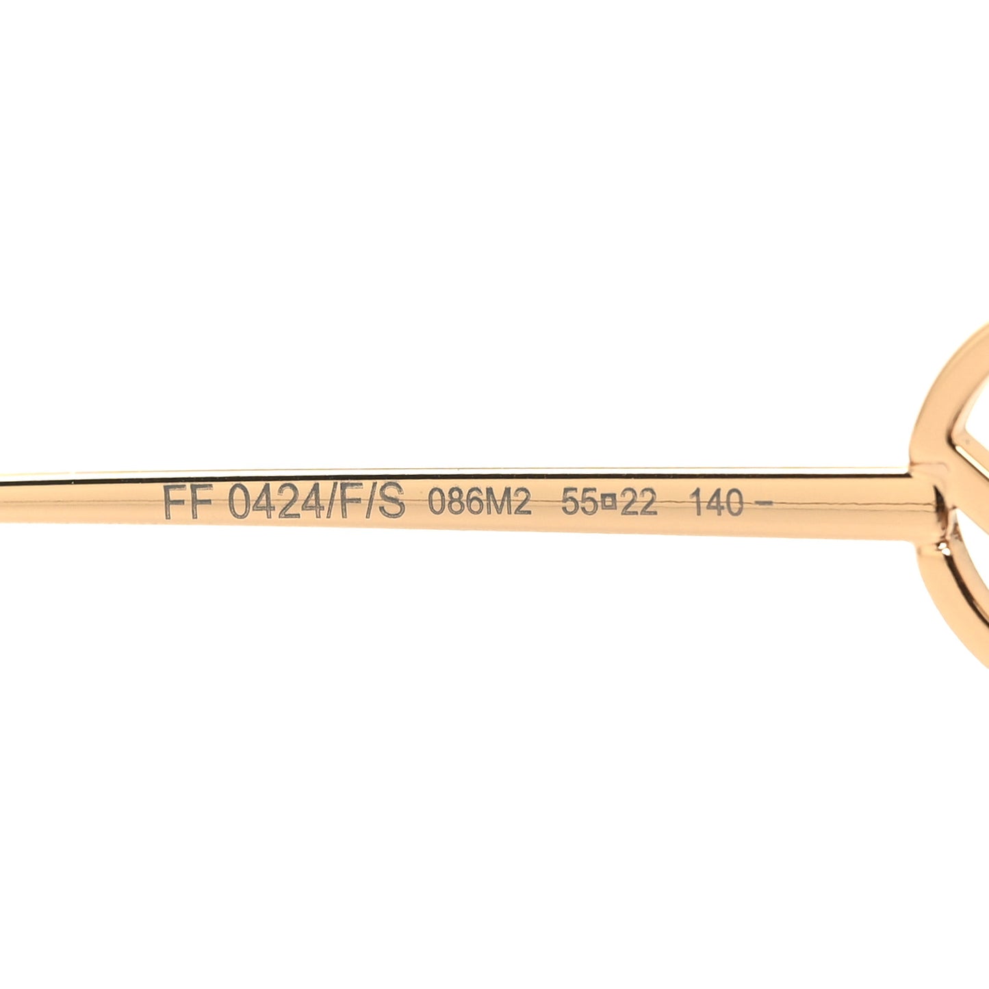 Acetate Metal F is Fendi FF Square Cat Eye Sunglasses FF 0424/F/S Havana