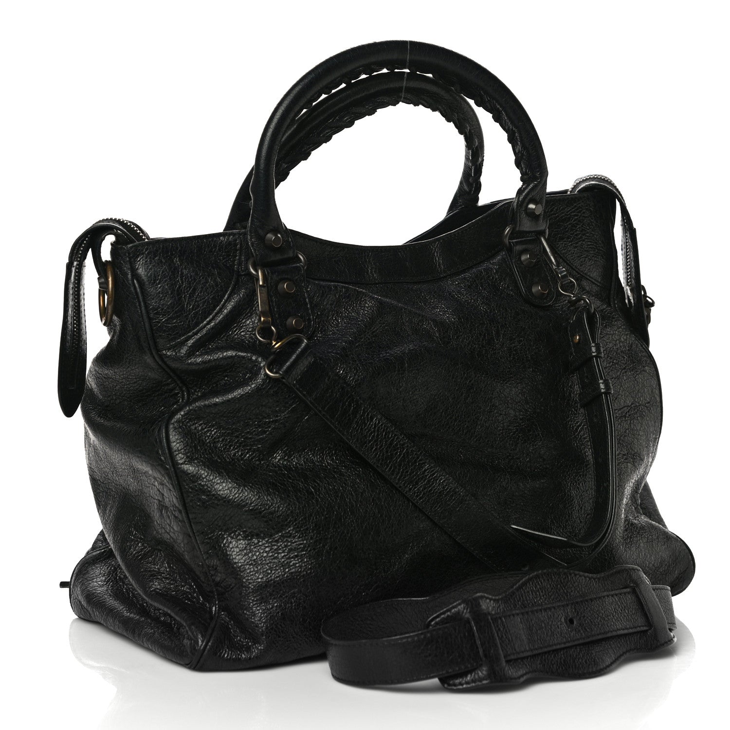Balenciaga Agneau Classic Hardware Velo Black 3 of 13
