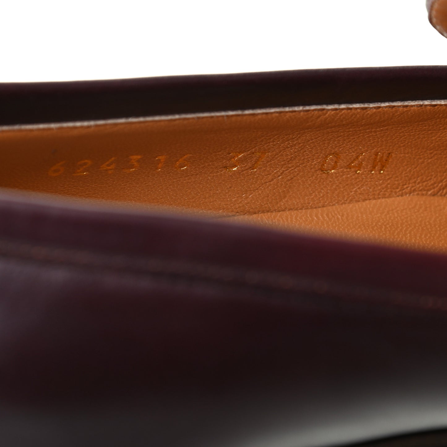 Calfskin Web Interlocking G Tassel Loafers 37 Ruby Bordeaux