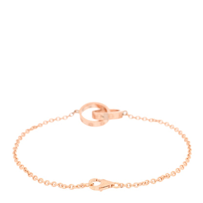 Cartier 18K Pink Gold Interlocking LOVE Bracelet 2 of 3