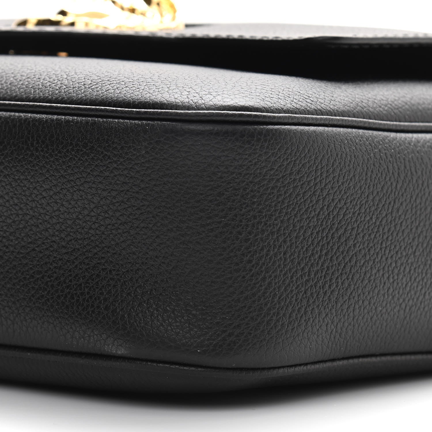 Versace Grained Calfskin Medusa Camera Bag Black 9 of 9