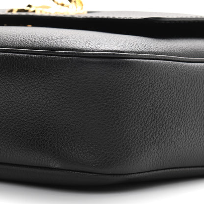 Versace Grained Calfskin Medusa Camera Bag Black 9 of 9