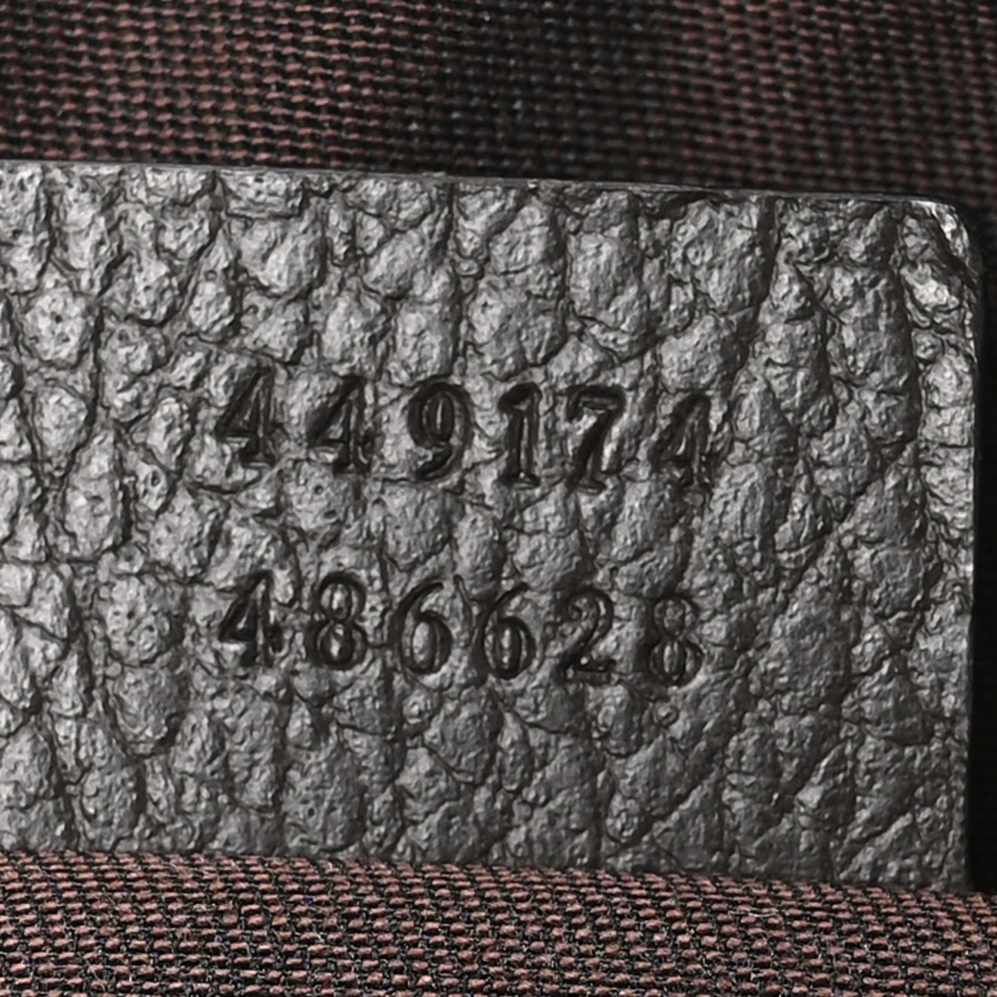 Monogram Belt Bag Dark Brown