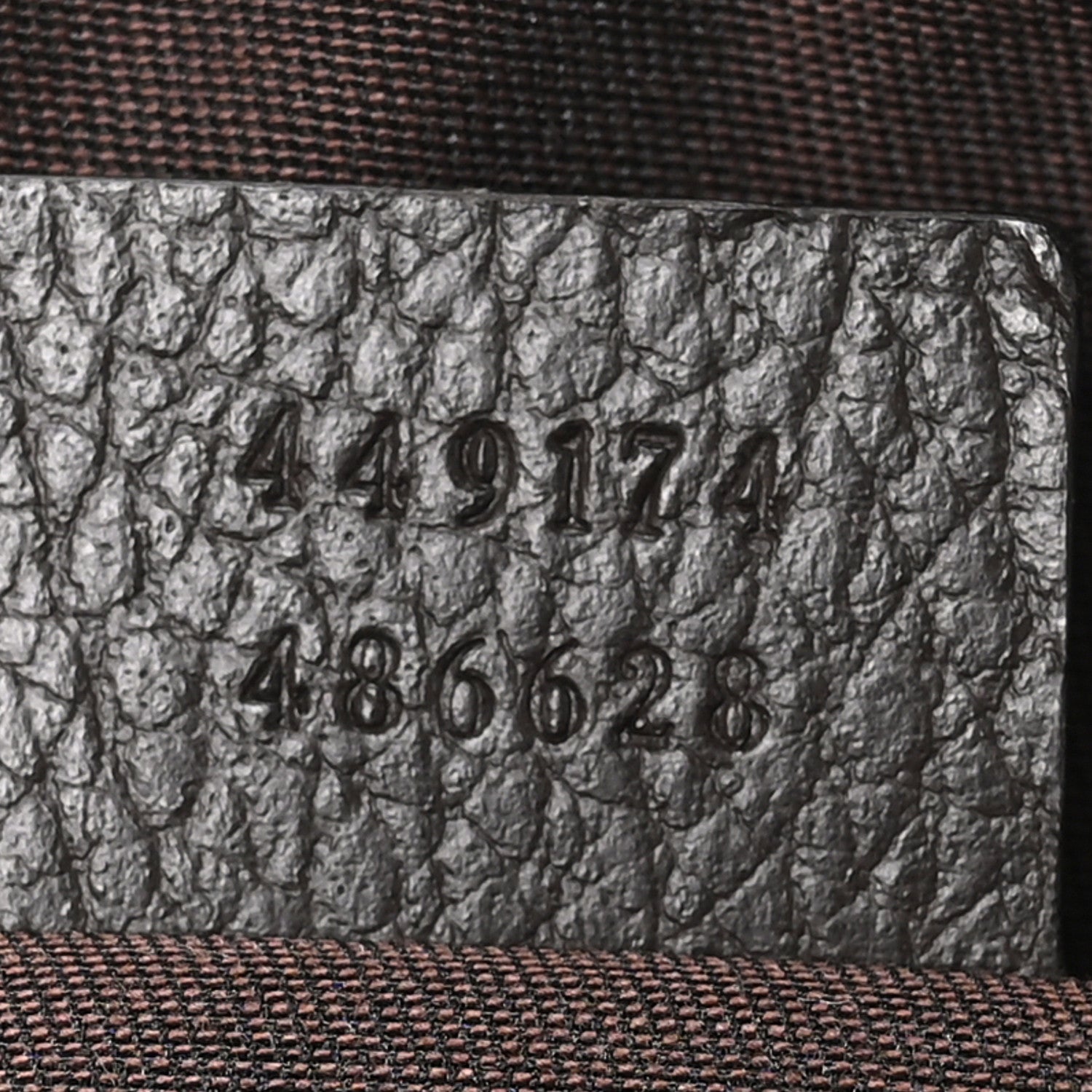 Gucci Monogram Belt Bag Dark Brown 7 of 10