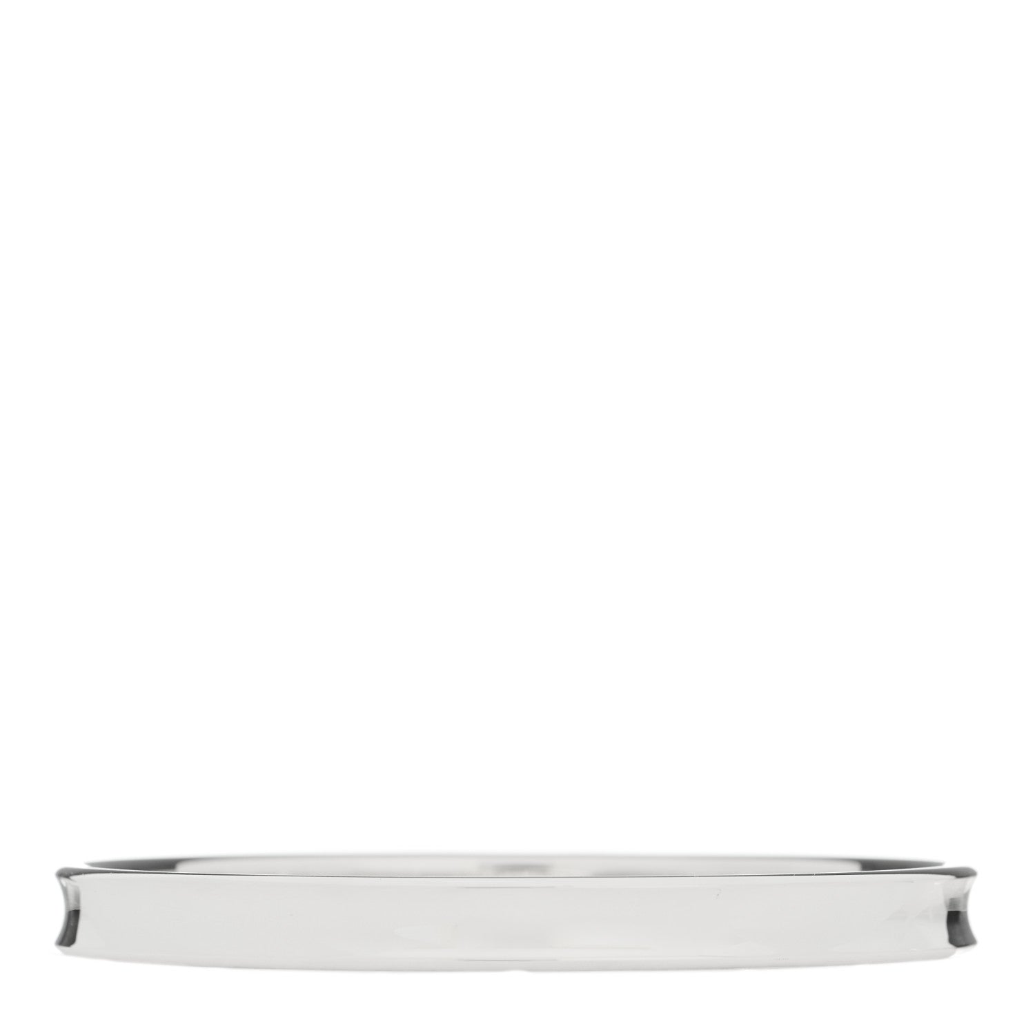Tiffany Sterling Silver Narrow 1837 Bangle Bracelet 2 of 3
