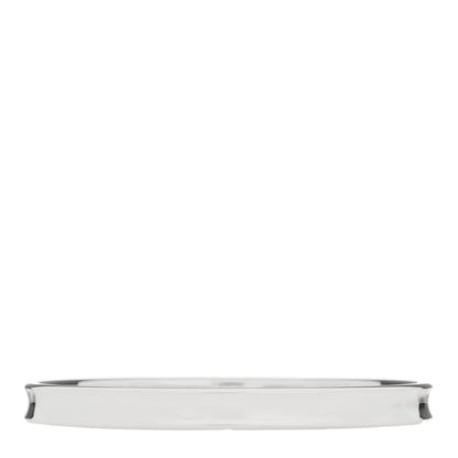 Tiffany Sterling Silver Narrow 1837 Bangle Bracelet 2 of 3