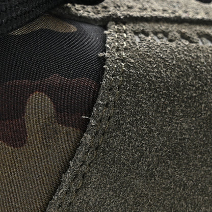 Prada Suede Calzature Scamosciato Logo Womens Low Top Sneakers 36.5 Mimetico 10 of 11