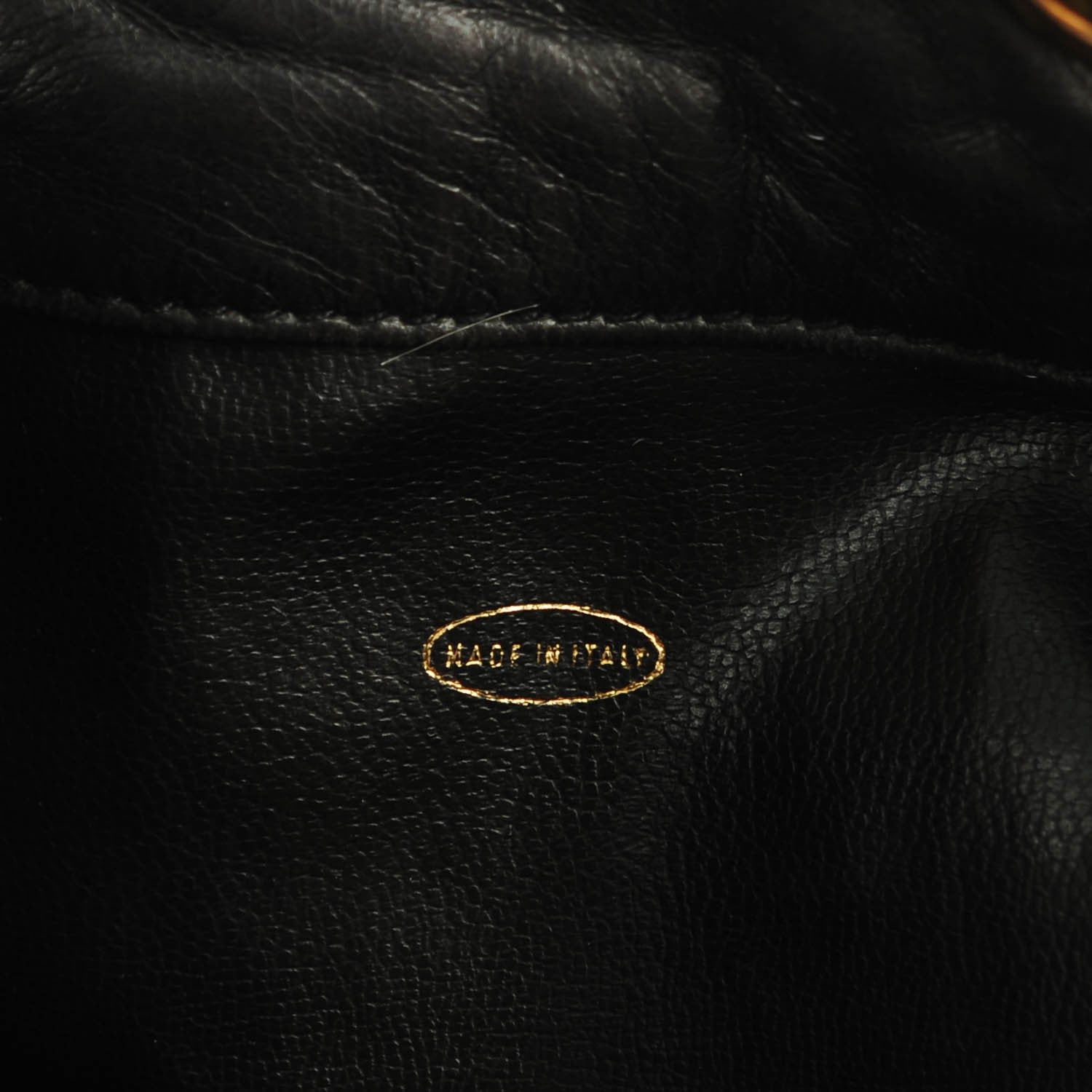 Chanel Lambskin CC Drawstring Shoulder Bag Black 9 of 11
