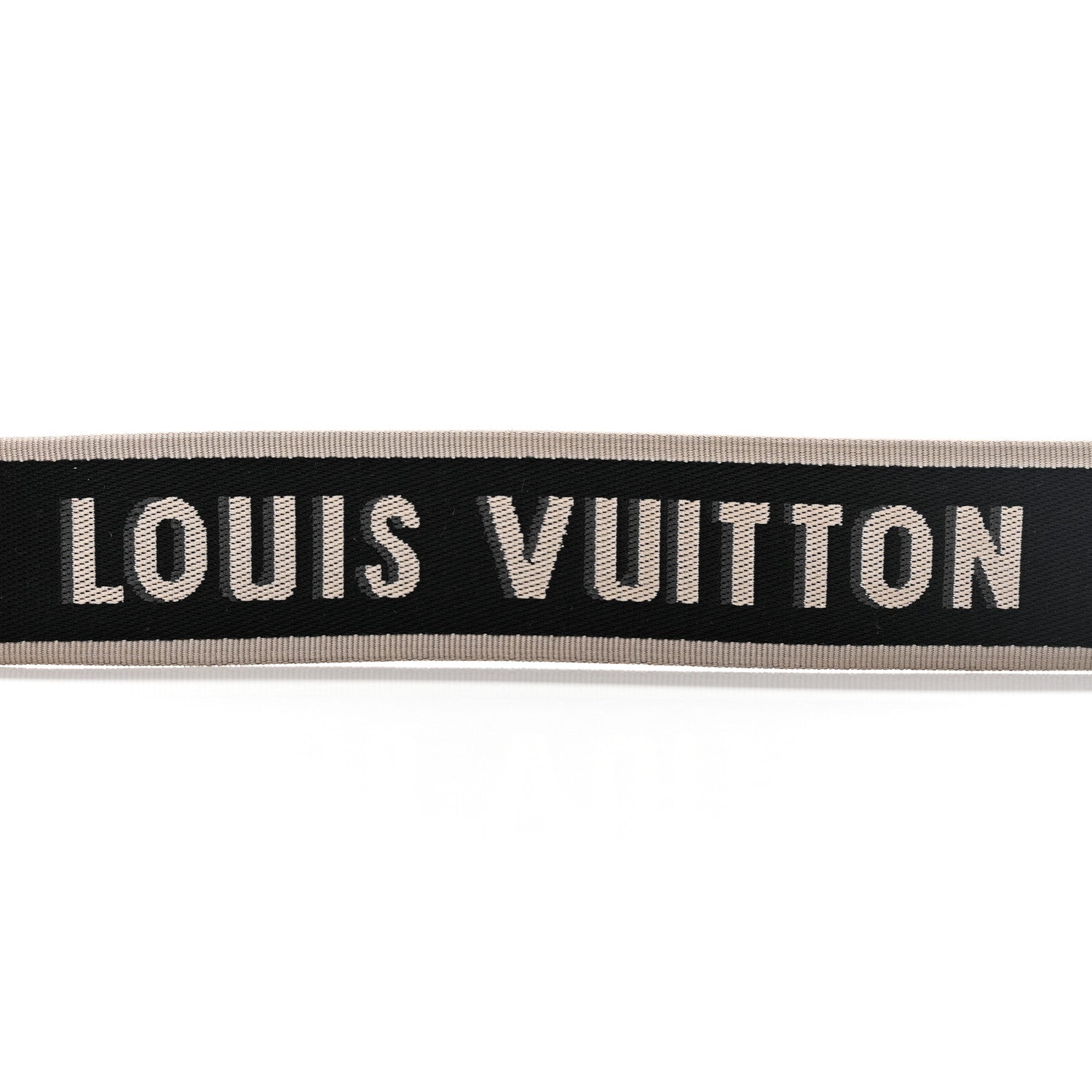 Louis Vuitton Jacquard Diane Shoulder Strap Black Ivory 3 of 3