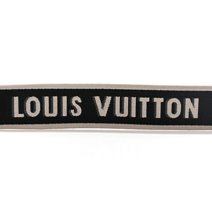 Louis Vuitton Jacquard Diane Shoulder Strap Black Ivory 3 of 3