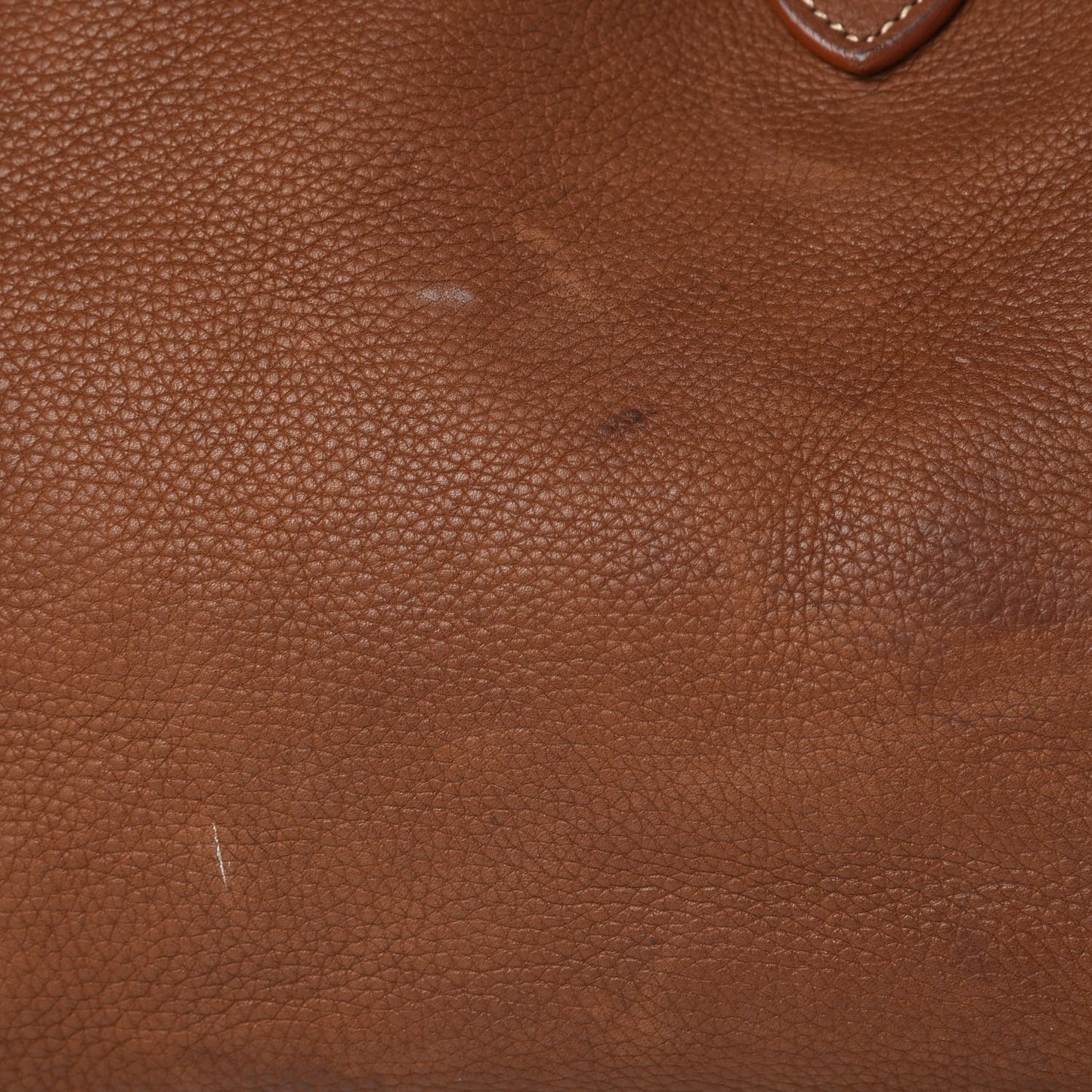 Vitello Daino Tote Brandy