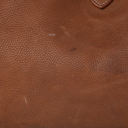 Miu Miu Vitello Daino Tote Brandy 21 of 24